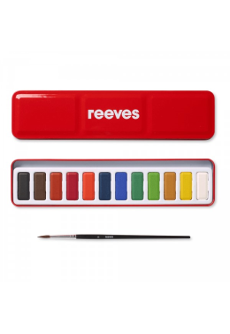 Estojo Aquarela Pastilha c/12 8493254 Reeves